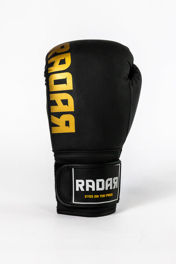 Radar Kids Bokshandschoenen
- Zwart Goud