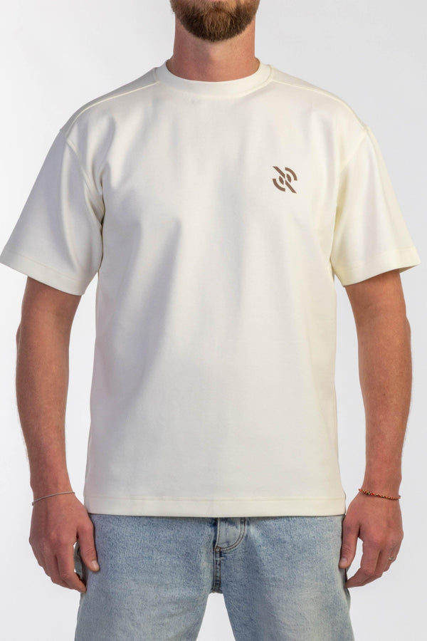 Radar Go Getter Oversized T-shirt Creme - Radar Gear – Premium sportkleding & accessoires voor topprestaties